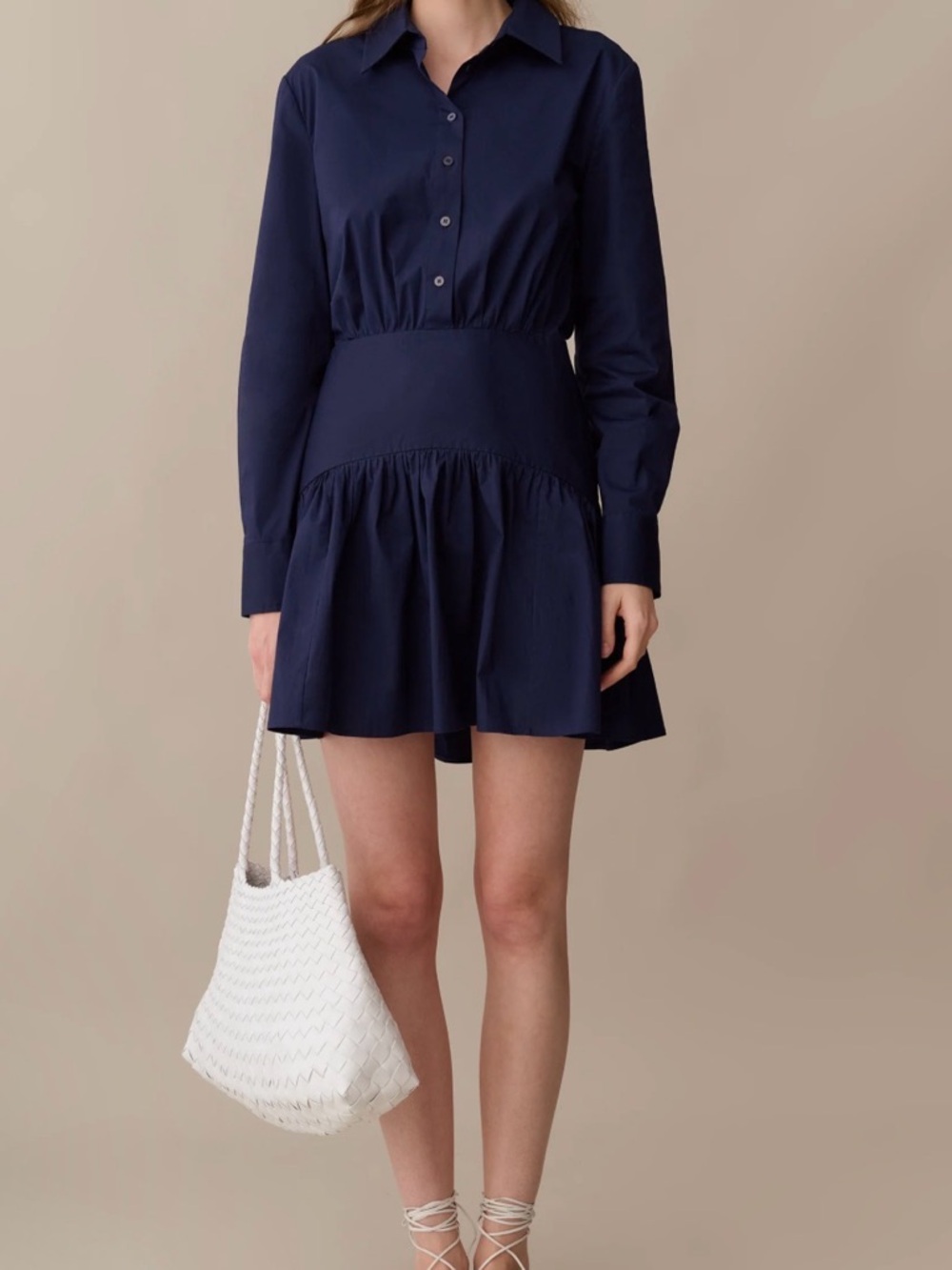 O.P.T. mini shirt cotton dress NWT size 6